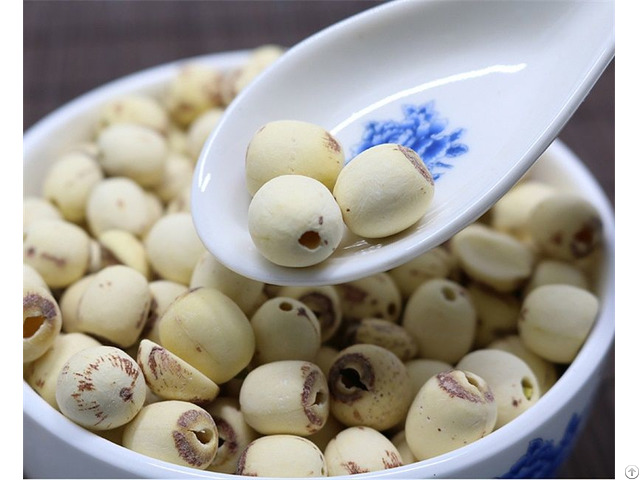 Grinding White Lotus Seeds Nuts