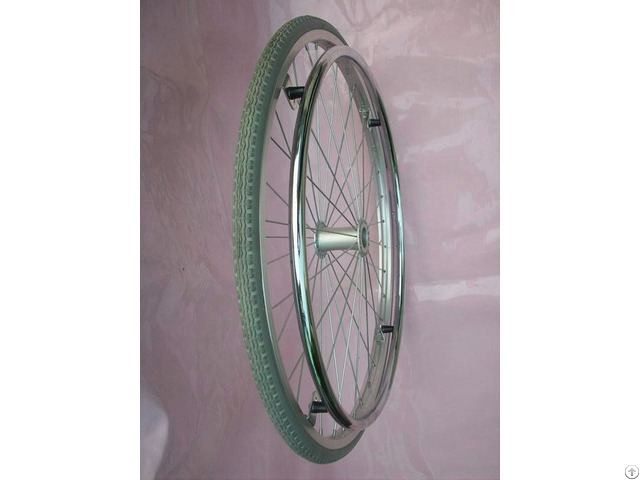 Wheelchair Pu Solid Tire Wheel