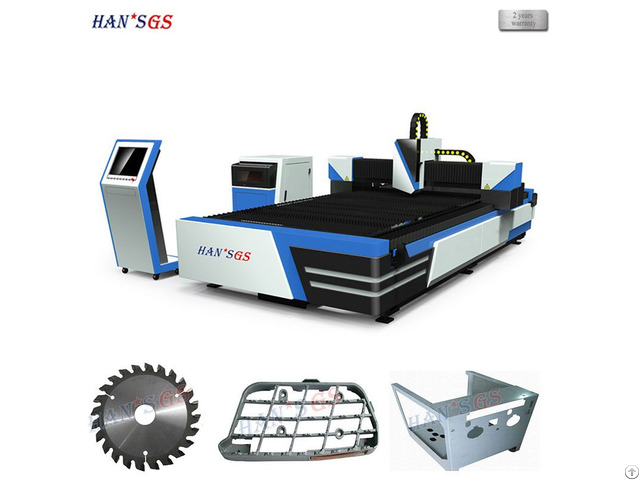 1500w Metal Laser Cutting Machine Water Cooling