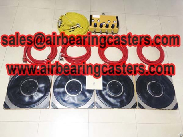 Air Casters With Six Or Four Modular