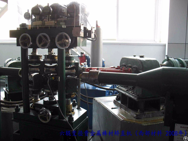 Six Roll Tube Straightening Machine