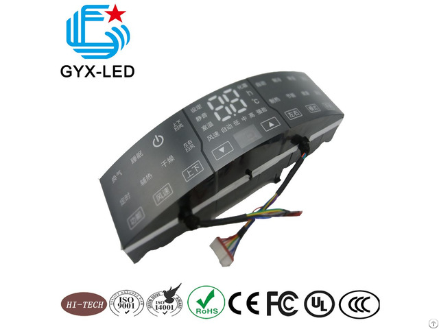 Custom Led Numeric Display For Home Appliance Component