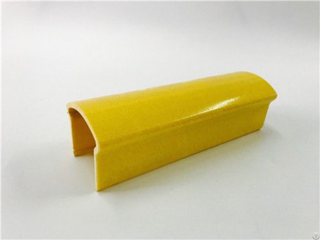 Frp U Shape C Channel Beam Anti Corrosion Pultruded Fiberglass Profile