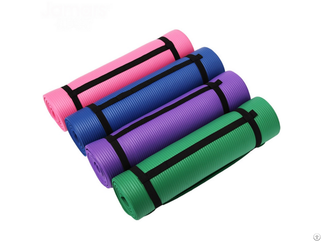 Factory Price Nbr Yoga Mat With Strap