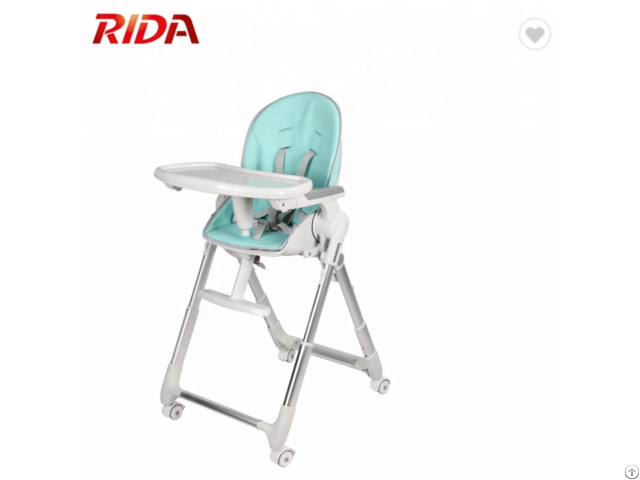 En14988 Luxury Adjustable Height Baby High Chair