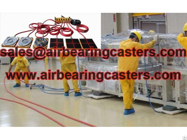 Air Caster Rigging System Adjustable Easily