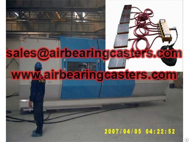 Air Pads For Moving Equipment With Picture