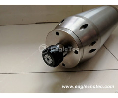 Milling Spindle Wh125 5 5kw 24000rpm Water Cooling Special For Stone And Aluminum Working