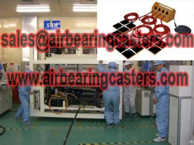 Air Casters Load Moving Equipment Pneumatic Device