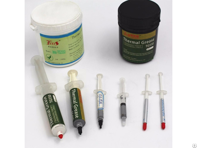 Heat Conductivity Paste Canned Tasteless Corrosive Stable Chemical And Physical Properties