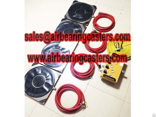 Air Caster Rigging System Pneumatic Device