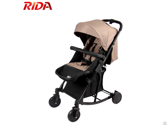 300d Linen Fabric Pram 2 In 1 Baby Stroller With Rock System