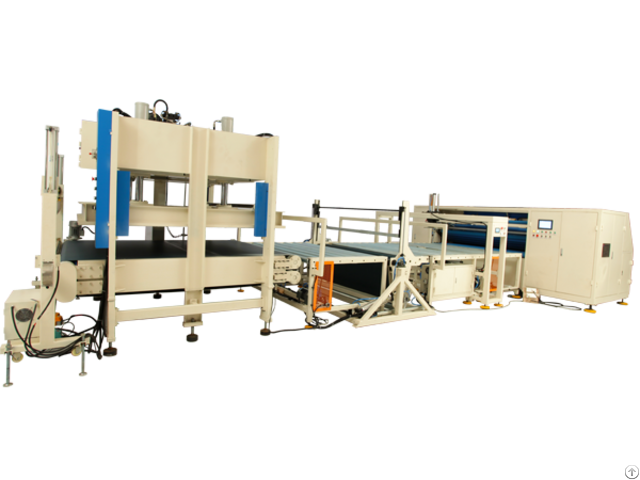 Mattress Compression Fold And Roll Packing Machine