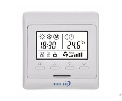 E51 Electronic Underfloor Heating Weekly Programmable Room Thermostats With Lcd Screen