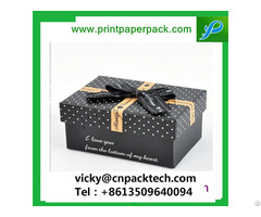 Rigid Set Up Garment Underwear Packaging Boxes Cosmetic Cardboard Box