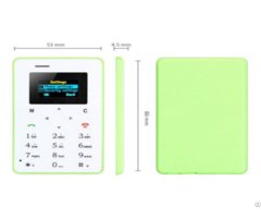 Odm Of Card Phone With Gps Positioning And A Keyboard Call Function