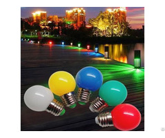 Decorative Colorful Small Bulbs Plastic G45 Led Lighting
