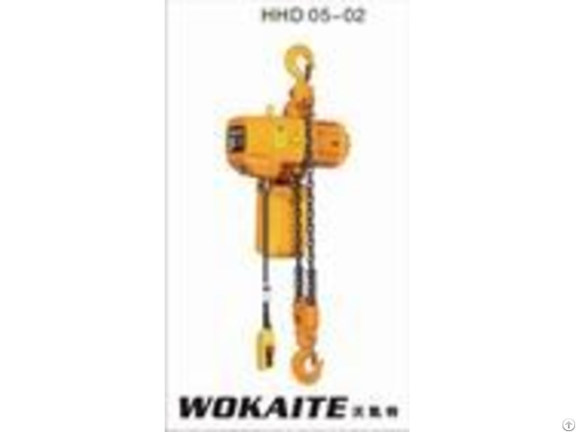 Wokaite Custom Design 5ton Electric Chain Hoist For Building Materials