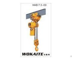 Wokaite Electric Chain Hoist 7 5 Ton With Good Quality
