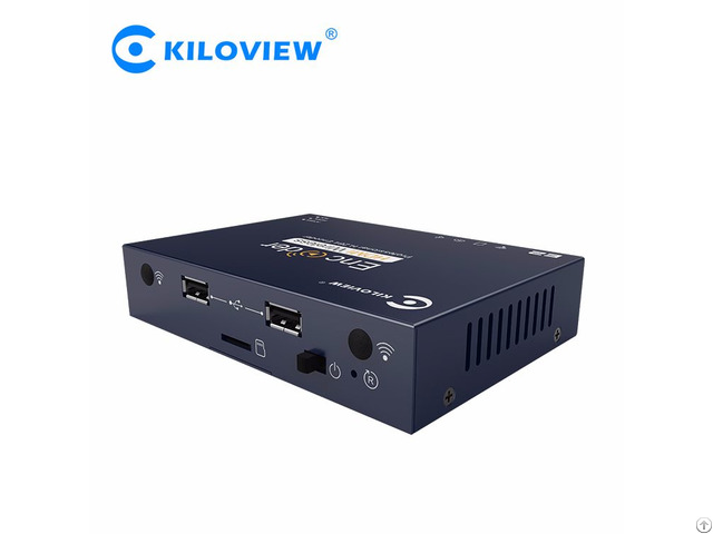 Kiloview Low Consumption And Latency Cost Effective H 264 Hdmi Rtsp Iptv Streaming Encoder