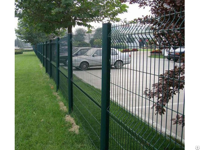 Decorative Vinyl Coated Welded Wire Fence