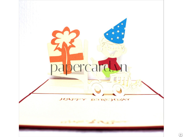 My Birthday 3dcard Popupcard Origamiccard Kirigamicard Birthdaycard Congratulationscard