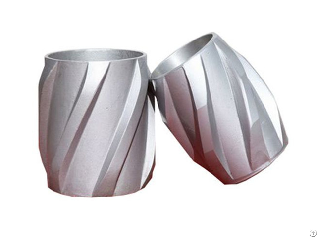 Aluminum Spiral Vane Solid Rigid Centralizer