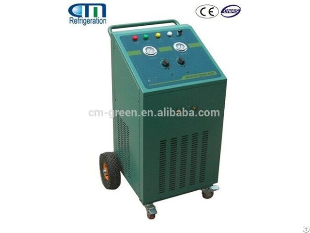 Cm7000 Refrigerant Recovery Machine For Screw Units Rapid Speed