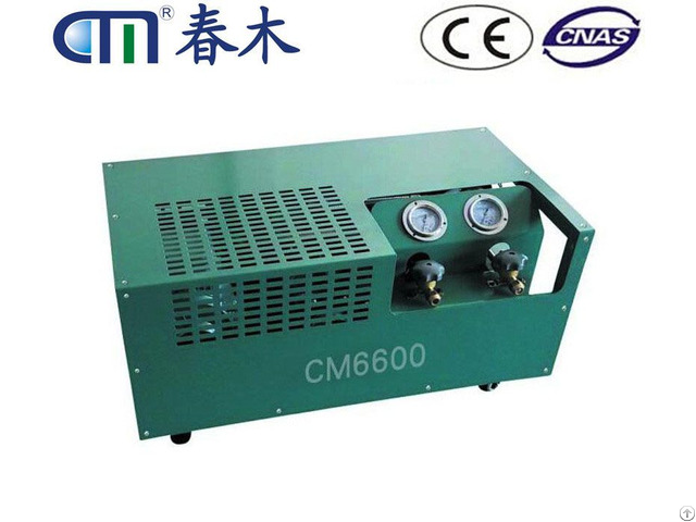 Cm6600 Professional After Sale Service Refrigerant Recovery Machine For Cfc Hcfc Hfc Refrigerants