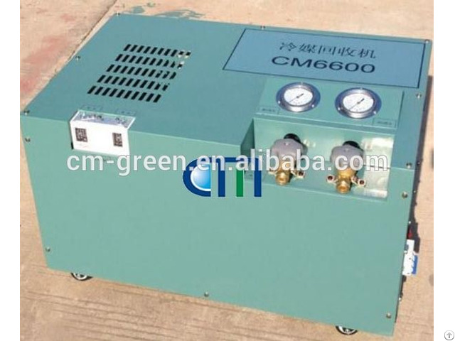 Factory Direct Sale Cm6600 Professional After Service Refrigerant Recovery Equipment System