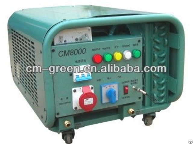 Cm8000 Super Speed Refrigerant Recovery Unit Special For Aftersales Maintenance