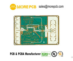 High Frequency Board Morepcb Rogers Taconic Aron Ptfe F4b Rf Pcb Microwave Circuit Manufacturer