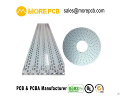 Led Pcb Round Aluminum Circuit Board For Ledlight Strip Morepcb Manufacturer