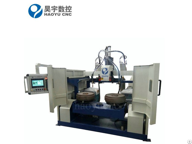 Track Idler Double Stations Circular Seam Welding Machine