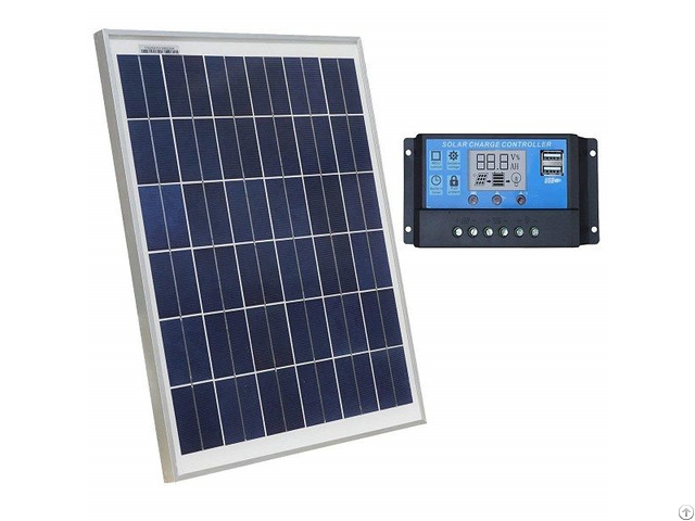 20w 12v Polycrystalline Solar Panel Charging Kit