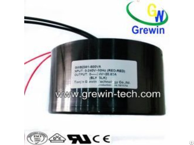 Grewin Toroidal Waterproof Transformer With Iec