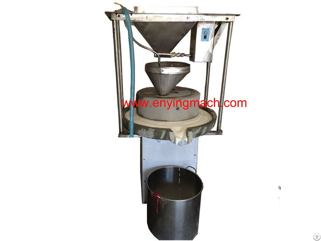 Low Cost Top Grade Manual Stone Mill Machine For Soybean Milk