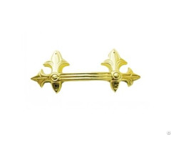 Plastic Handle Decorated 9001 In Gold Color
