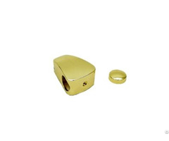 Zamak Point For Coffin Handle With End Cap 1038 2 In High Polished And Gold Plated