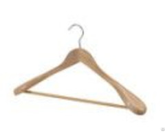 High Class Maple Wooden Coat Hanger With Fashion Shoulder Parts