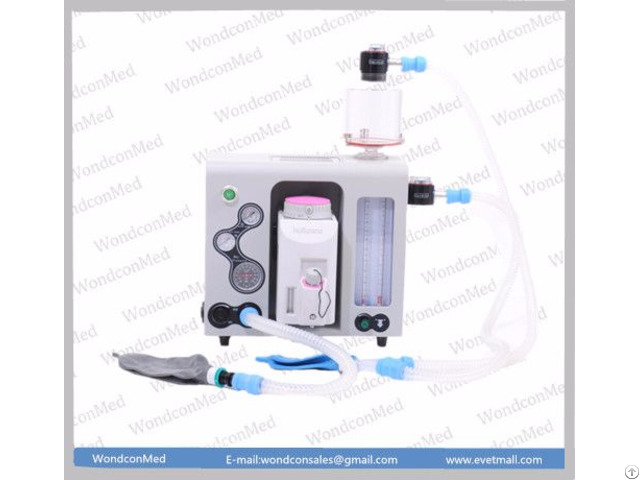 Ltec600v Ce Marked Portable Veterinary Anesthesia Machine