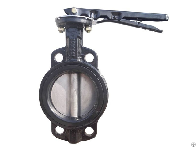 One Stem No Pin Wafer Butterfly Valve