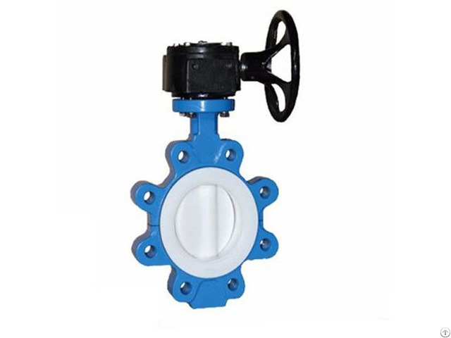 Full Ptfe Lined Lug Butterfly Valve