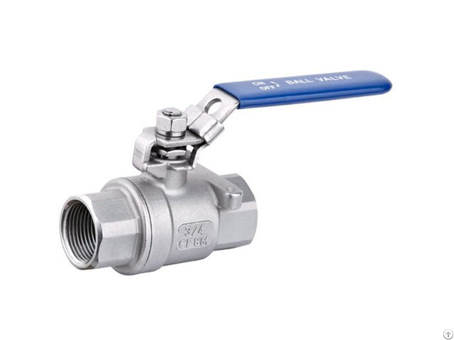 Stainless Steel Inner Threaded2pcs Ball Valve