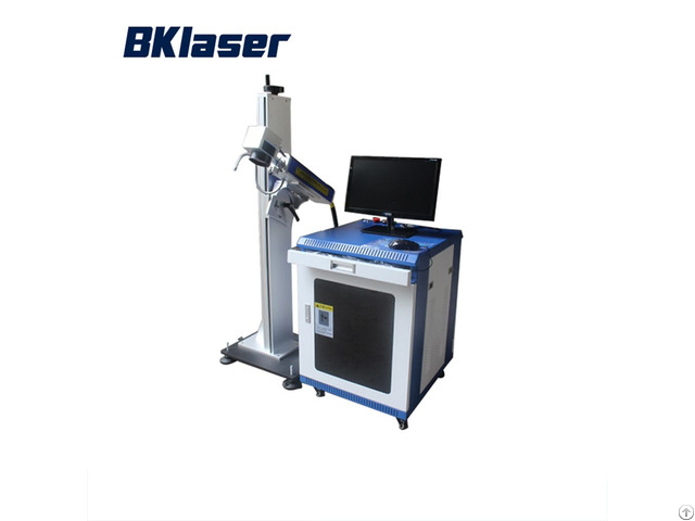 20w High Quality Split Model Fiber Laser Marking Machine For Plastic Bottle