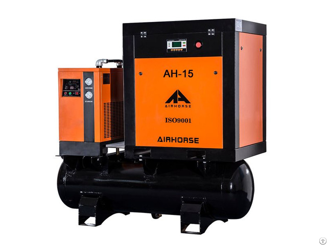 Airhorse Manufacture 7 12 Bar Screw Air Compressor 11kw For Industry Machinery