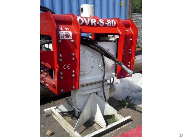 Ovr S80 Used Vibro Hammer Excavator Mounted