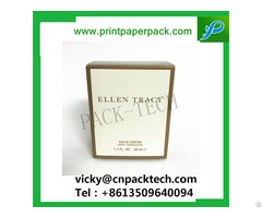 Folding Paper Software Pack Woman Perfume Packaging Homme Cologne Gift Box