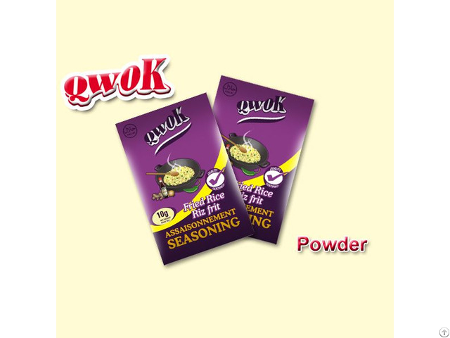 Qwok 10g Fried Rice Flavour Seasoning Bouillon Powder