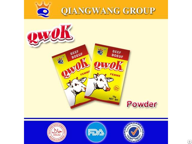 Qwok 10g Beef Seasoning Powder Bouillon